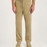 The Easy Trouser || Dark Beige | Organic Cotton
