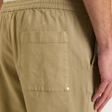 The Easy Trouser || Dark Beige | Organic Cotton