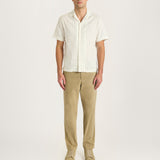 The Easy Trouser || Dark Beige | Organic Cotton