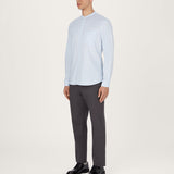 The All Day Shirt || Light-Blue | Pinpoint Cotton