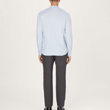 The All Day Shirt || Light-Blue | Pinpoint Cotton