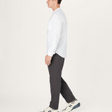 The All Day Shirt || White | Pinpoint Cotton