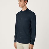 The All Day Shirt || Navy | Pinpoint Cotton