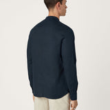 The All Day Shirt || Navy | Pinpoint Cotton