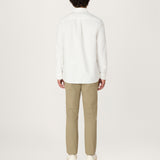 The Easy Shirt || Off White | Brushed Cotton