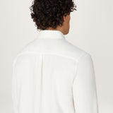 The Easy Shirt || Off White | Brushed Cotton