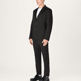 The 24 Blazer || Black | Stretch Cotton