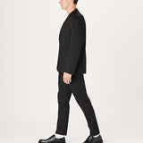 The 24 Blazer || Black | Stretch Cotton